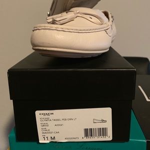 Coach Olympia Tassel Leather shoes